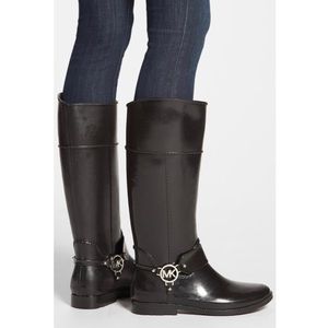 Michael Kors Fulton Rain Boots Size 9